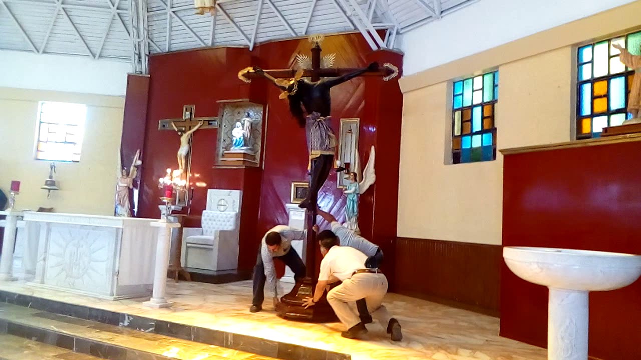 La parroquia De La Sagrada familia En Salamanca Gto Recibi La imagen El Sr Del Hospital