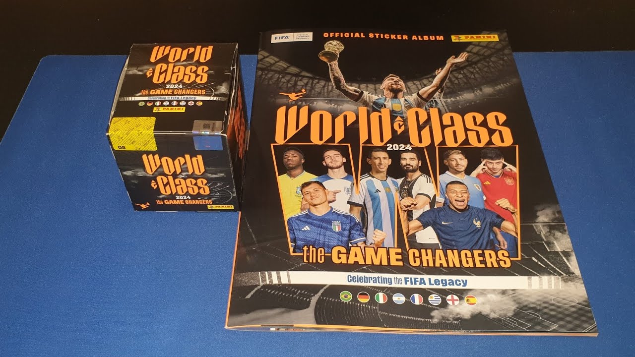 Panini World Class Sticker 2024 Display Opening