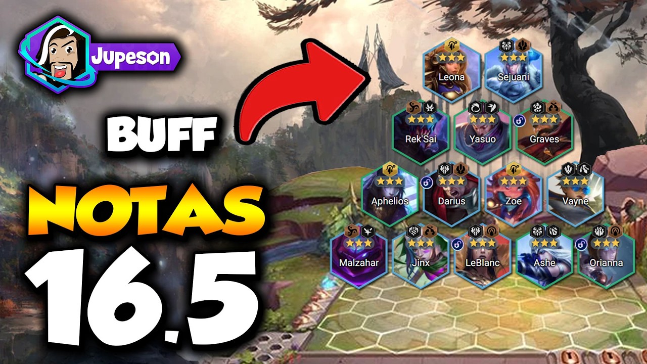 ⛔ NOTAS del PARCHE 16.5 *Nuevo META 3 Estrellas* ⭐⭐⭐