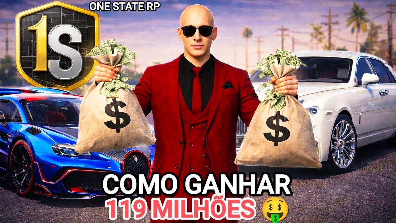 COMO GANHAR 119 MILHÕES NO ONE STATE RP!