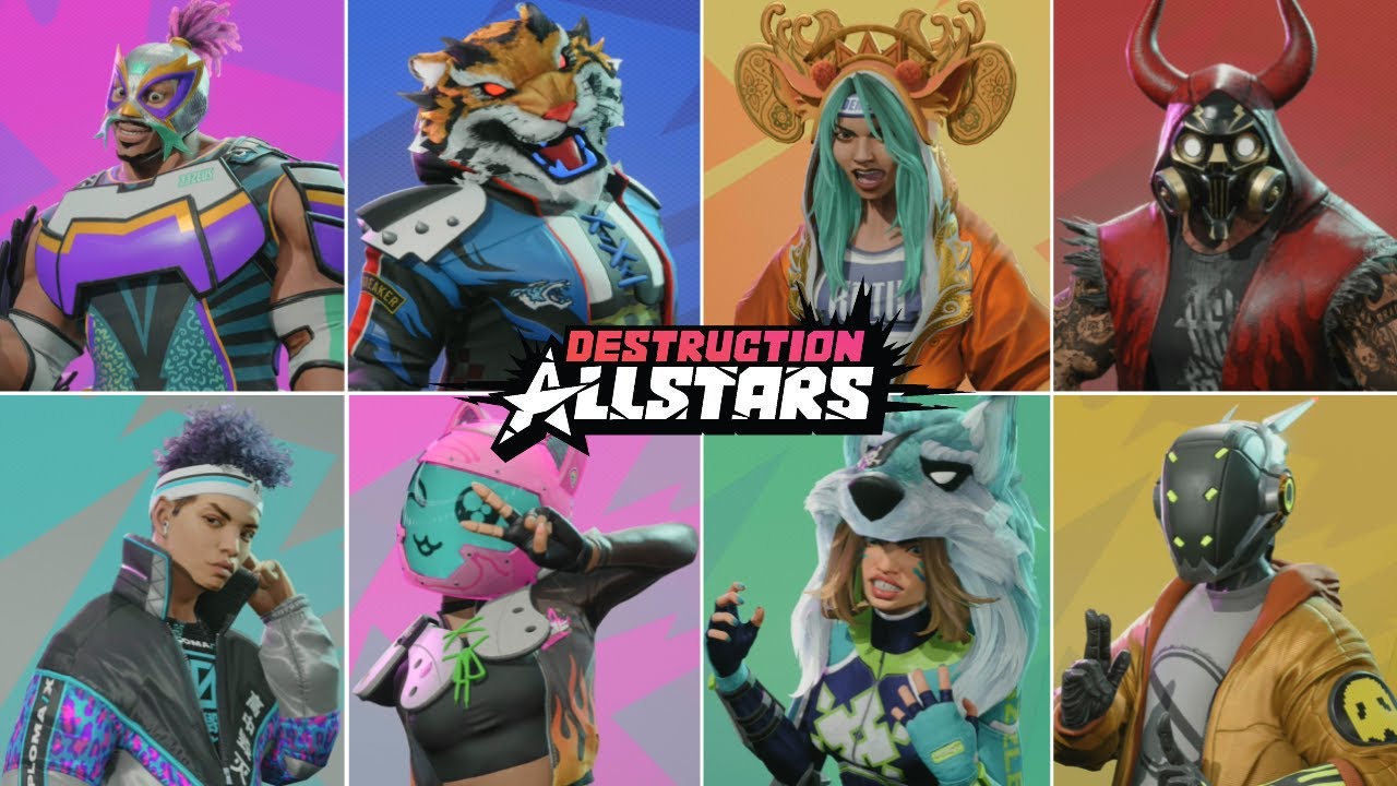 Destruction AllStars - All Characters, Skins, Vehicles, Emotes & Shouts!