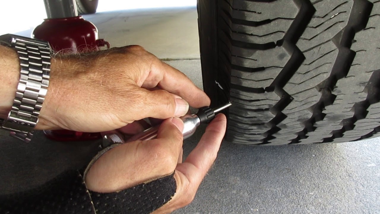 Dynaplug REAL WORLD Tire Repair - On Rim.