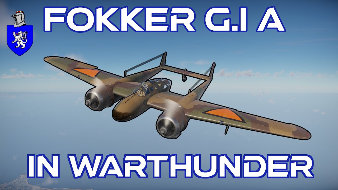 Fokker G.Ia In Warthunder : A Quick Review