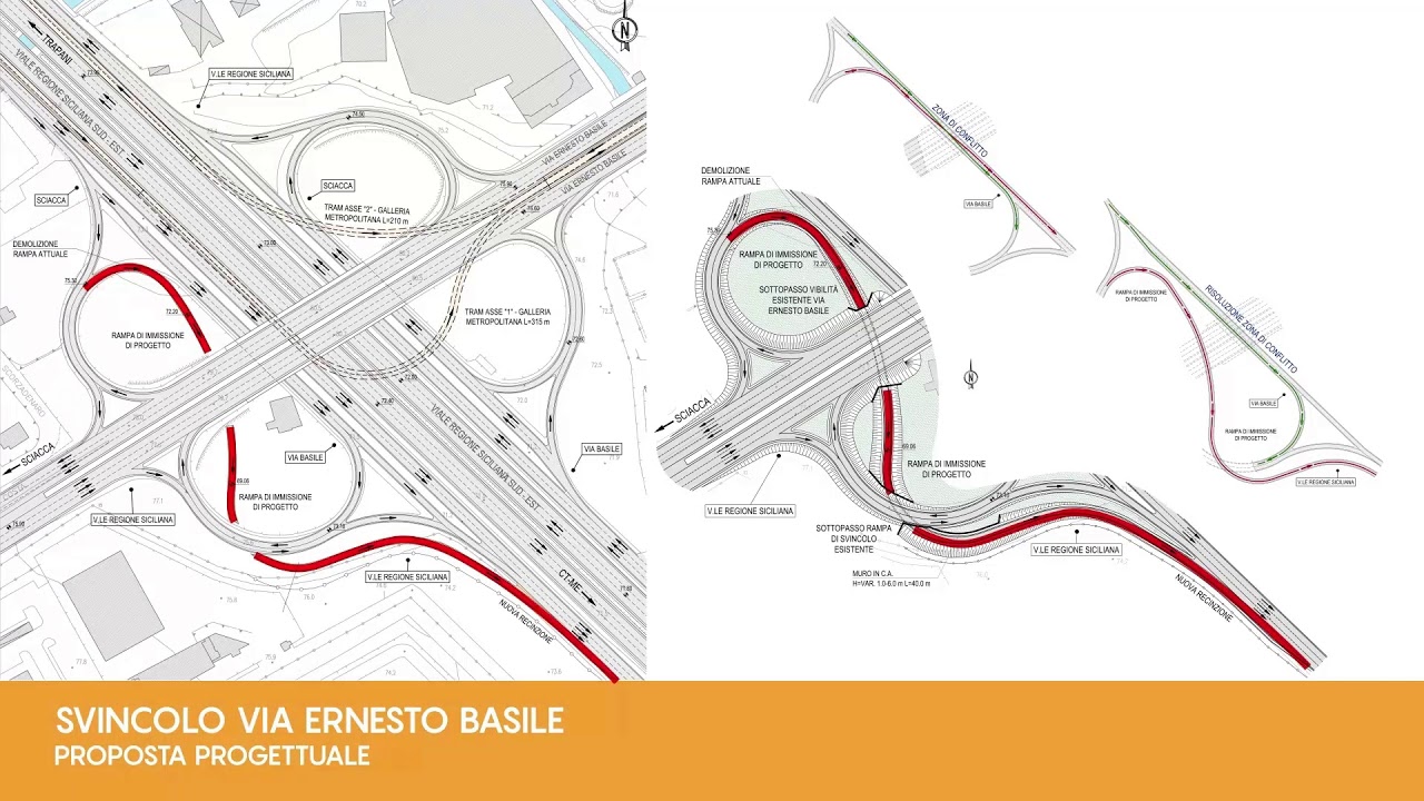 Nuove Linee del Tram di Palermo - Balsamo - Calatafimi (Tratta C)
