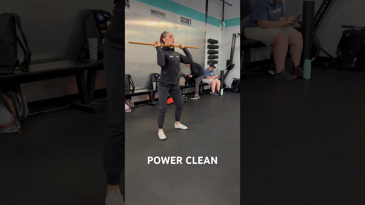 Power clean technique #coach #technique