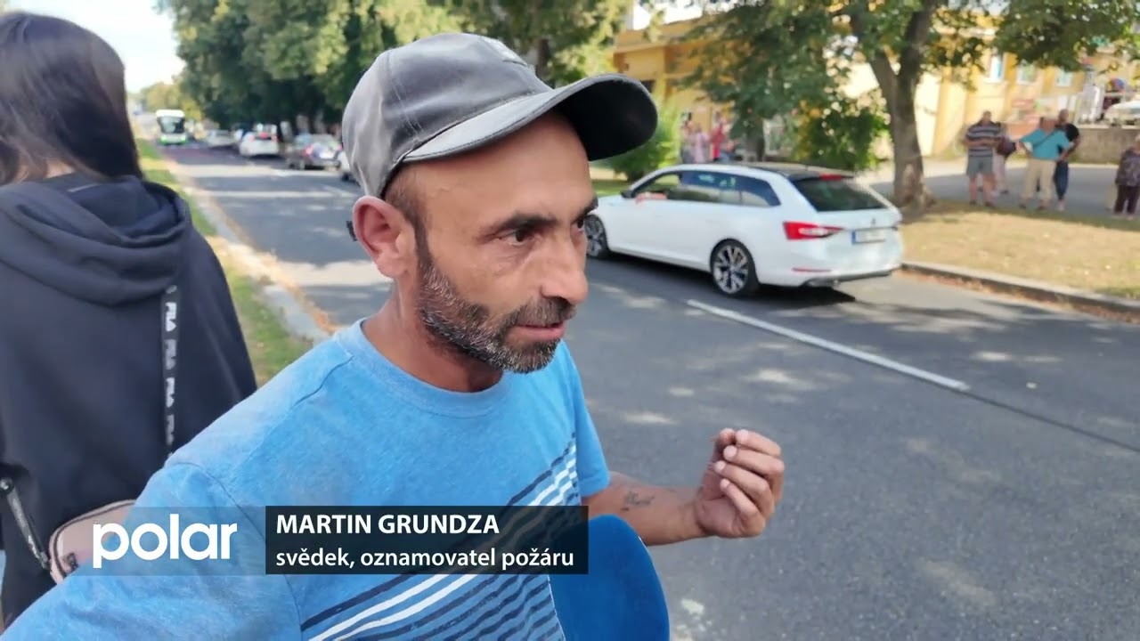 Hasiči bojovali s požárem domu v centru Havířova, jeden člověk zemřel
