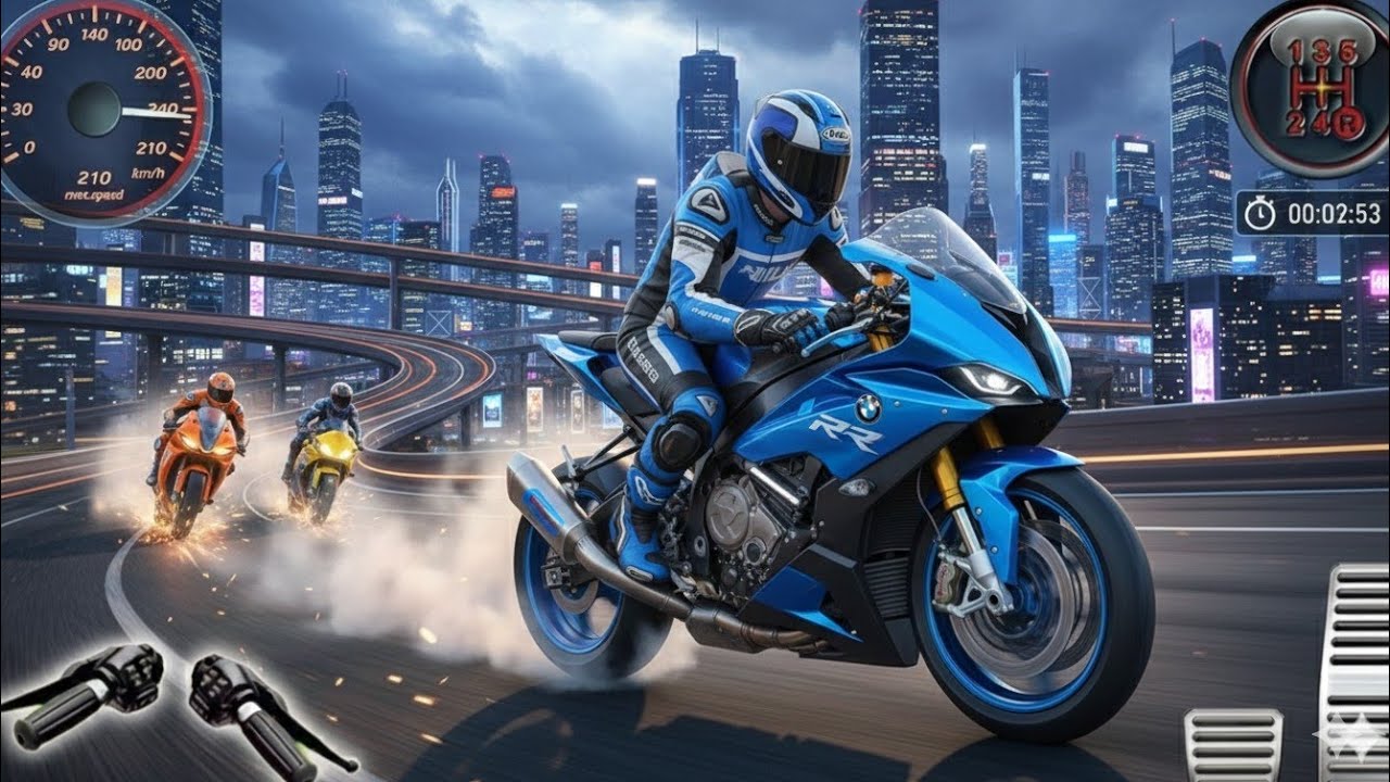 Extreme Moto Rider Bike Racing 2026 | Crazy Stunts & Speed 🏍️