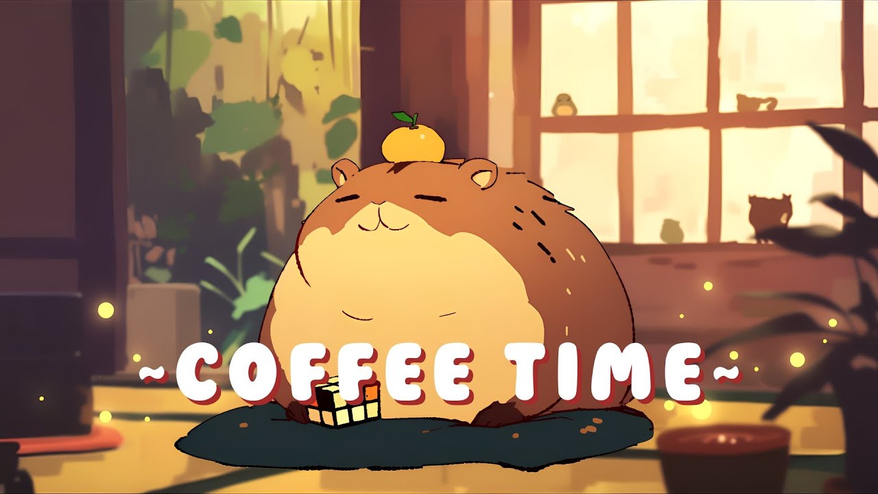 [60 Minutes] Capybara Lofi Collection - Cozy Beats for Relaxation ~ Sweet Dreams ~ 🦫 🎵 ✨ | Backgr...