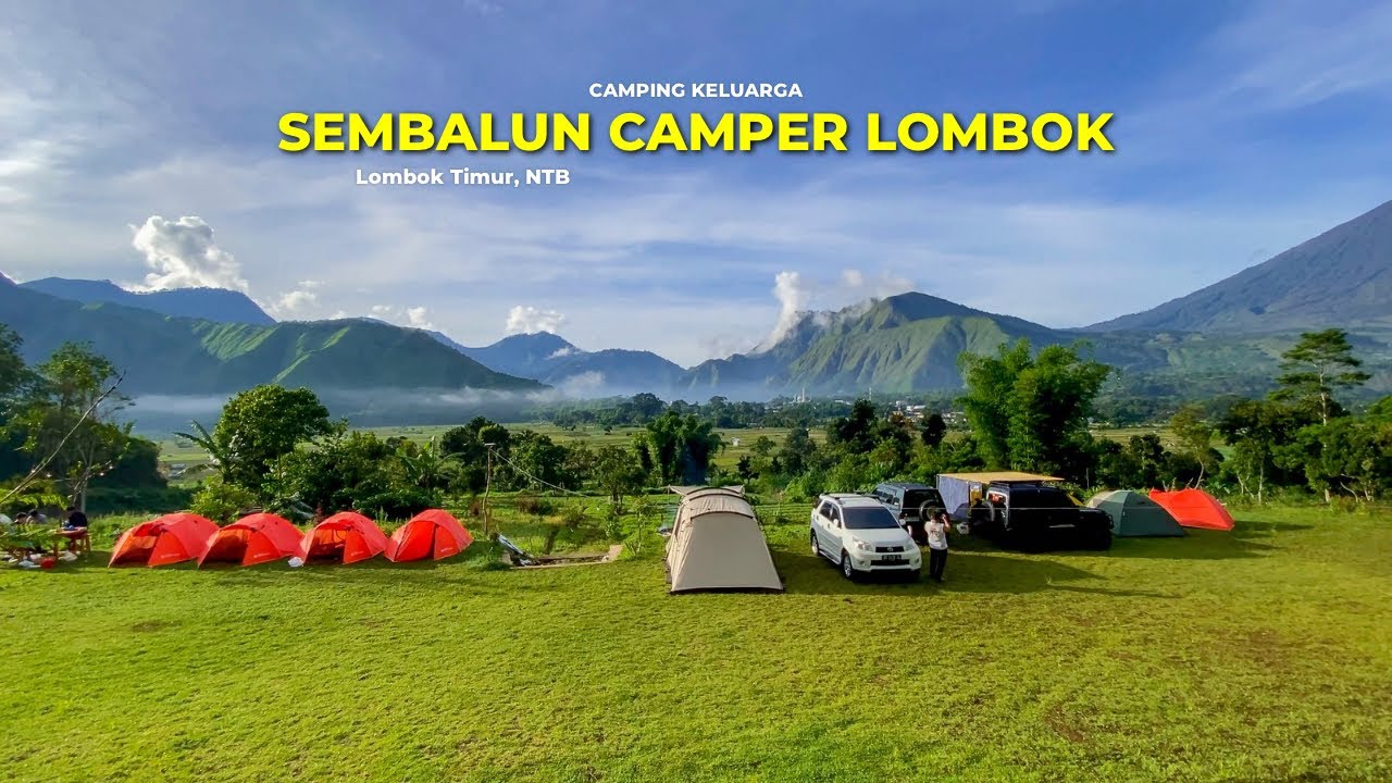 #6 Camping Keluarga di Sembalun Camper, Lombok, Indonesia | Alltrek Eclipta