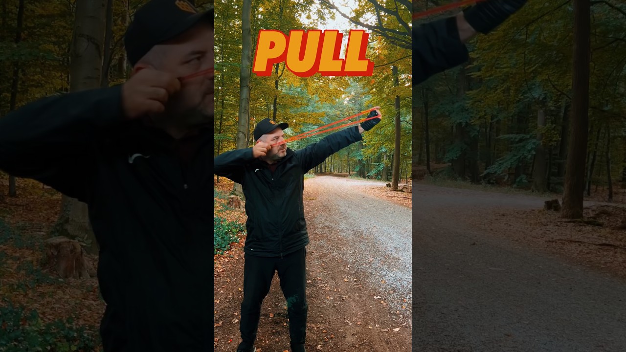 Learn easy 45&deg; shooting PT1 #slingshot #tutorial #aiming #shorts