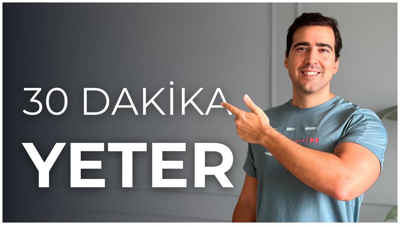 Evde 30 Dakikalık EKİPMANSIZ KARDİYO | Hızlı Yağ Yakma ve Kolay Kilo Verme Egzersizleri