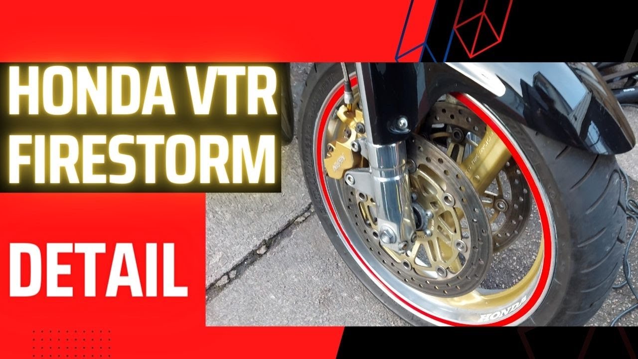 Honda VTR 1000 Firestorm Detail