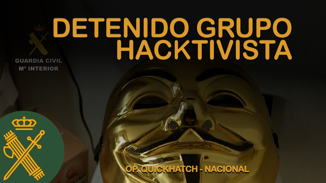 Detenidos integrantes del grupo hacktivista