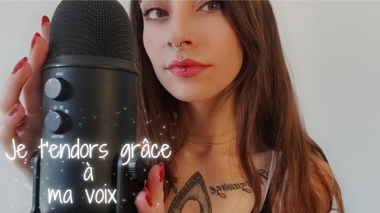 😴ASMR FRANÇAIS | JE T'ENDORS GRÂCE À MA VOIX | CHUCHOTEMENT PROCHE DU MICRO | MULTI DECLENCHEURS 😴