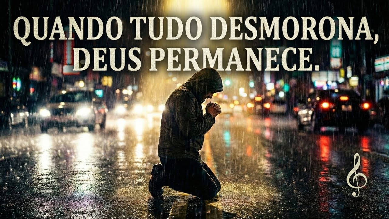 “Fica Comigo em Silêncio | Louvor Profundo Para Ansiedade, Paz e Descanso em Deus