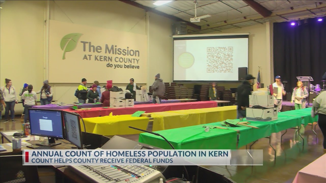 Annual Kern County homeless population count finishes with crucial data