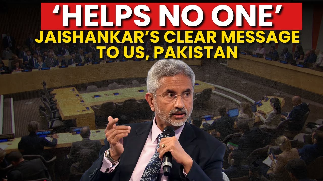 On Oil & War, S Jaishankar Sets The Record Straight At The United Nations