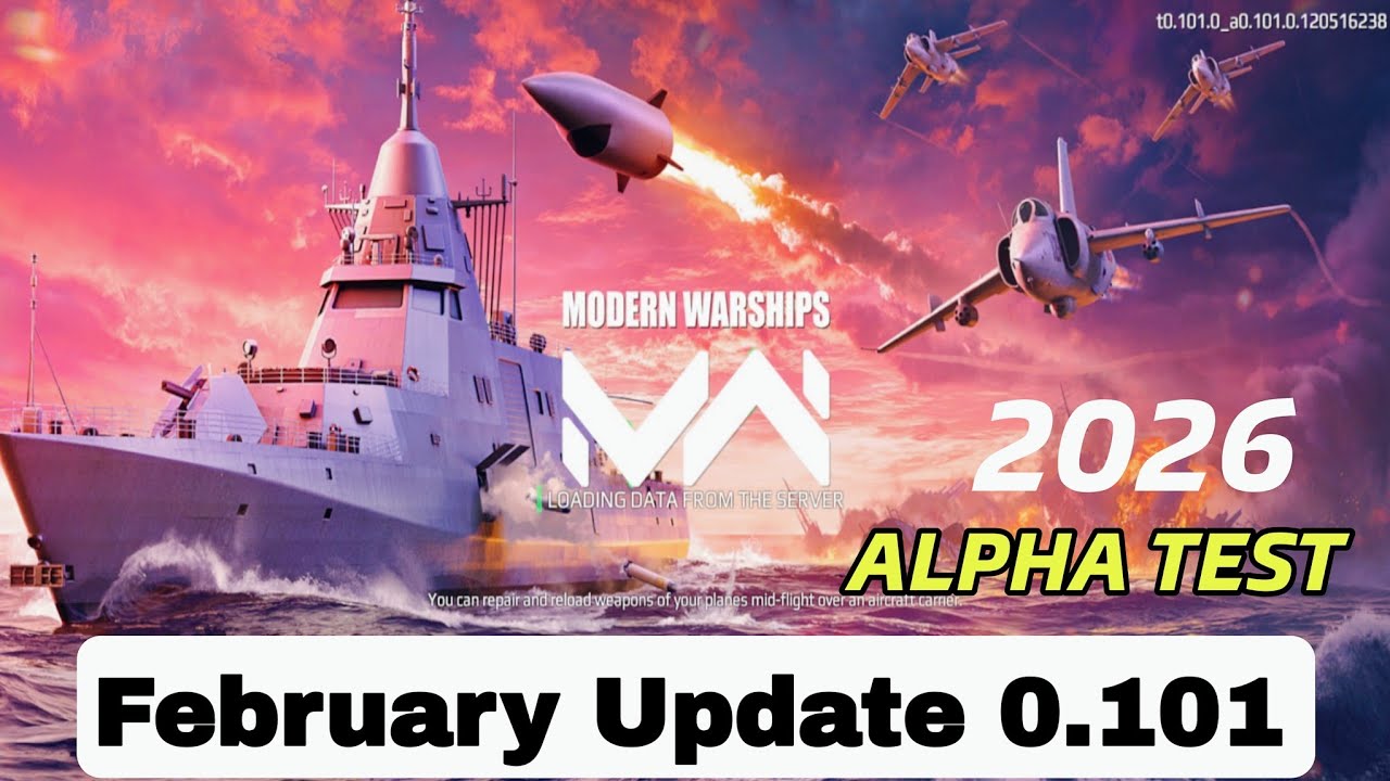 Modern Warships New Update February 2026 | Alpha Test
