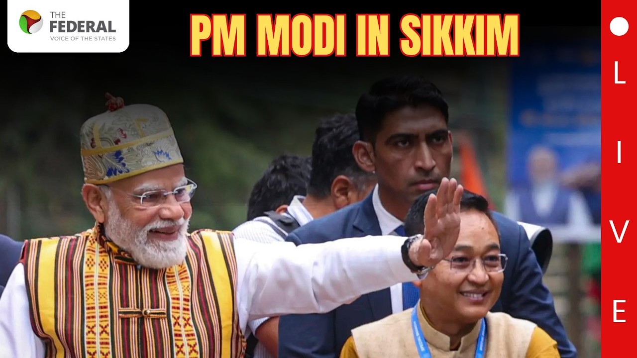 LIVE | PM Modi inaugurates & lays foundation stone of ₹4,000 crore development projects in Sikkim