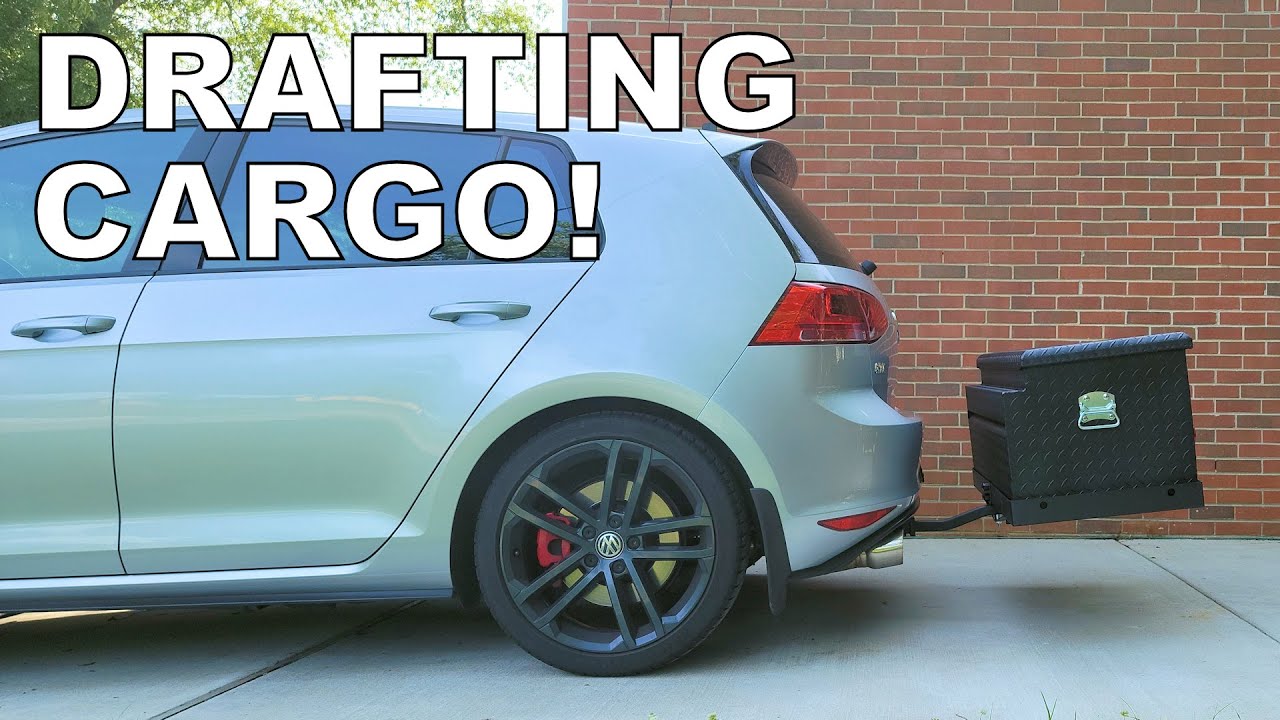 Hitch-Mounted Cargo in the Draft