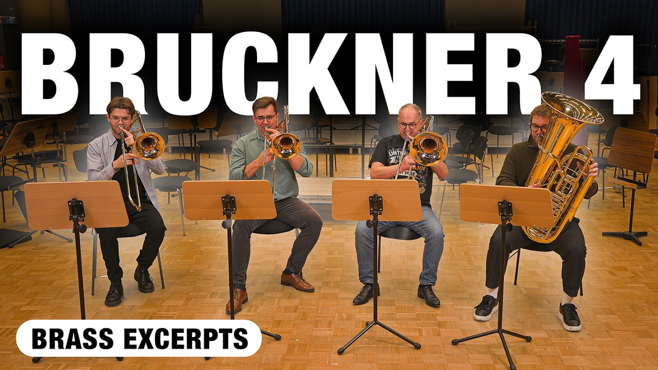 BRUCKNER Sinfonie Nr. 4 | EPISCHE Blechstellen der Romantischen! | Low Brass Excerpts