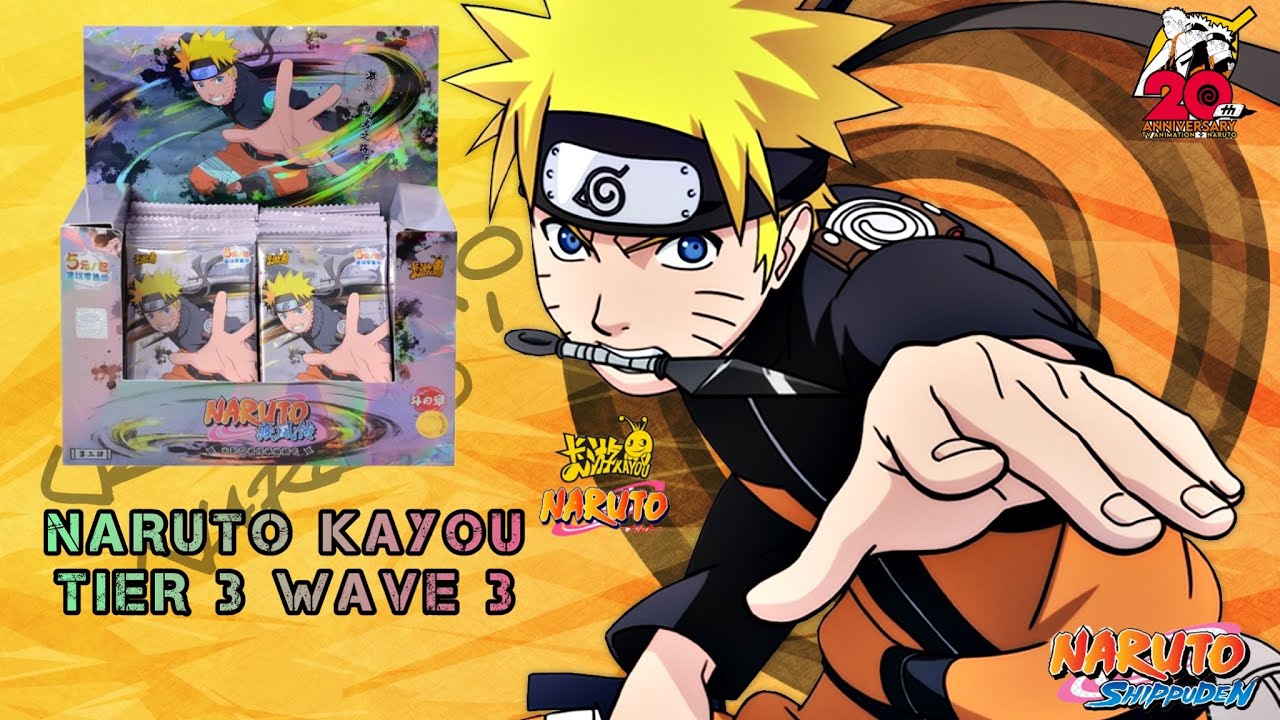 UNBOXING NARUTO KAYOU DELUXE BOX TIER 3 WAVE 3/РАСПАКОВКА ДЕЛЮКС КОРОБКИ НАРУТО КАЮ ТИР 3 ВОЛНА 3