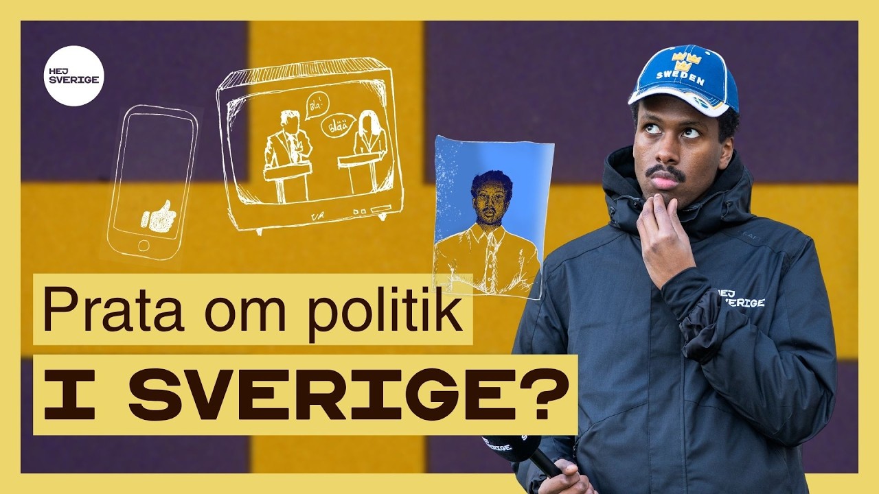 Prata om politik i Sverige - Hur gör man? | SVERIGEKURSEN - Lär dig om Sverige