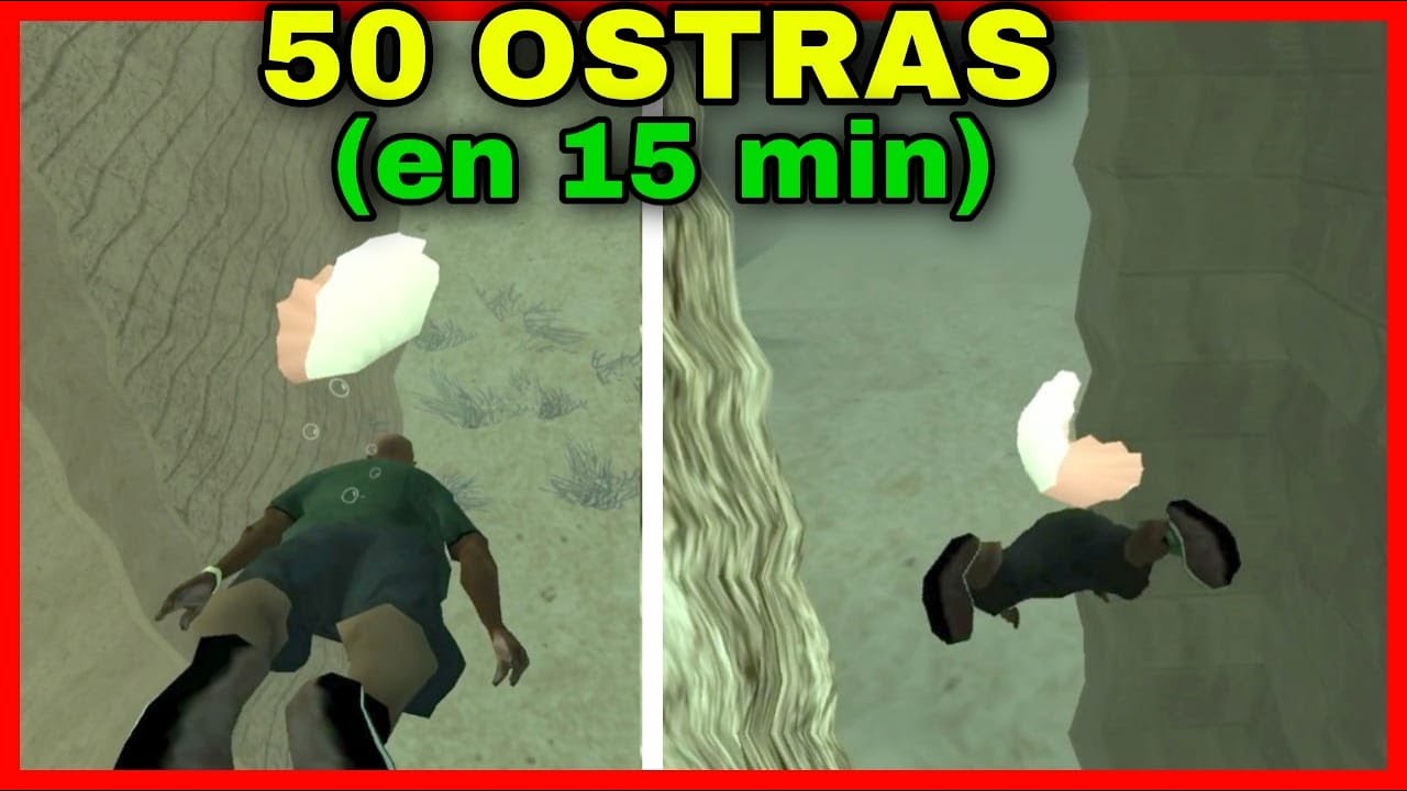🔥Encontrando TODAS las 50 OSTRAS en GTA San Andreas - Ubicación de TODAS las CONCHAS GTA: SA