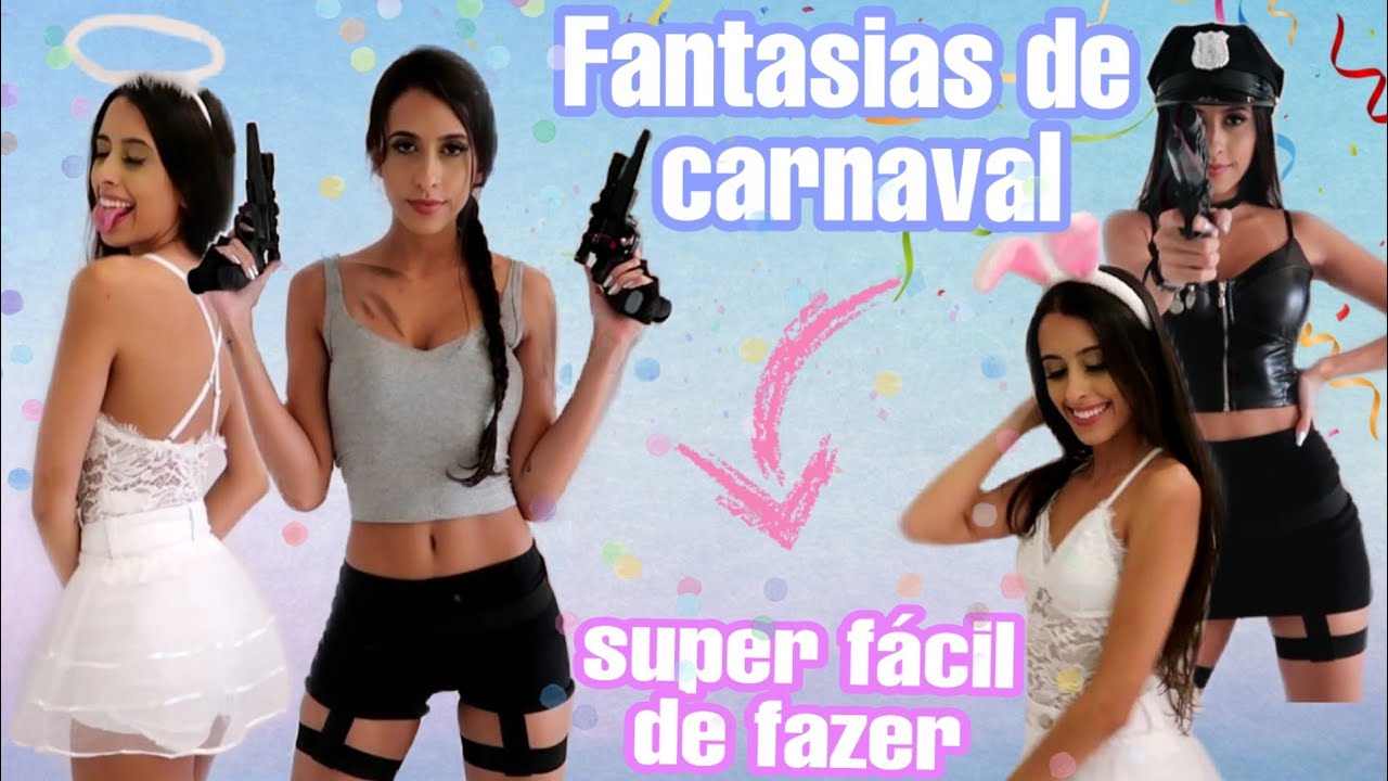 FANTASIAS IMPROVISADAS PARA ARRASAR NO CARNAVAL