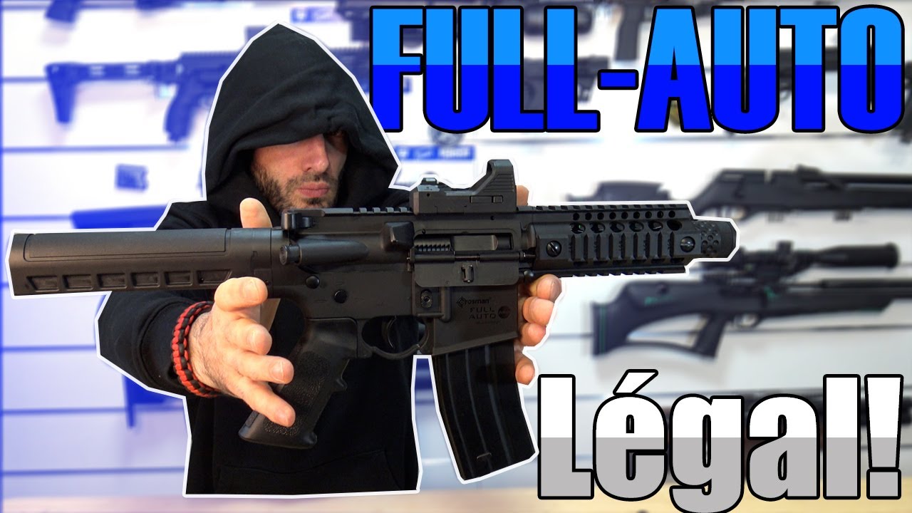 Pistolet mitrailleur Légal ! 1400 coups / min, Crosman A4P