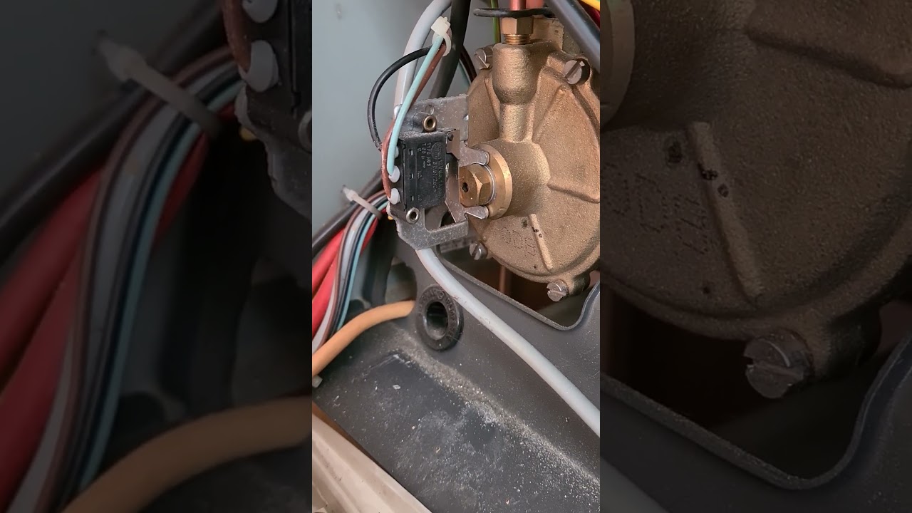 Diverter valve operation on an old baxi combi boiler 