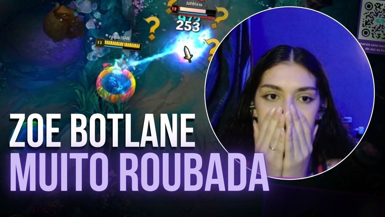 ZOE BOTLANE TA EXTREMAMENTE FORTE !!! - League of Legends @raquelshe