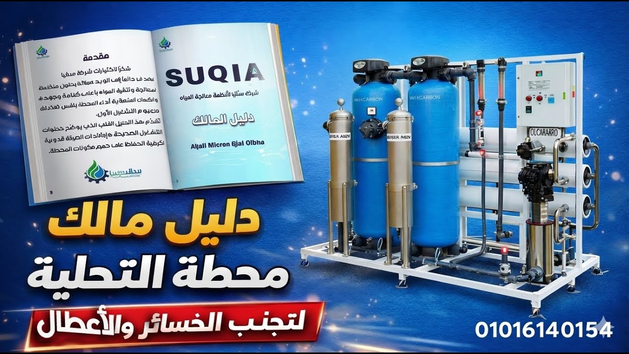 دليل مالك محطة التحلية لتجنب الخسائر والأعطال