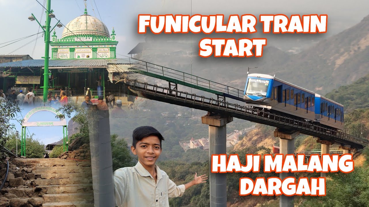 Haji malang funicular train start 😍|Aap kb aa rhe ho haji malang |haji malang update ❤️‪@Zaheer-d7f 