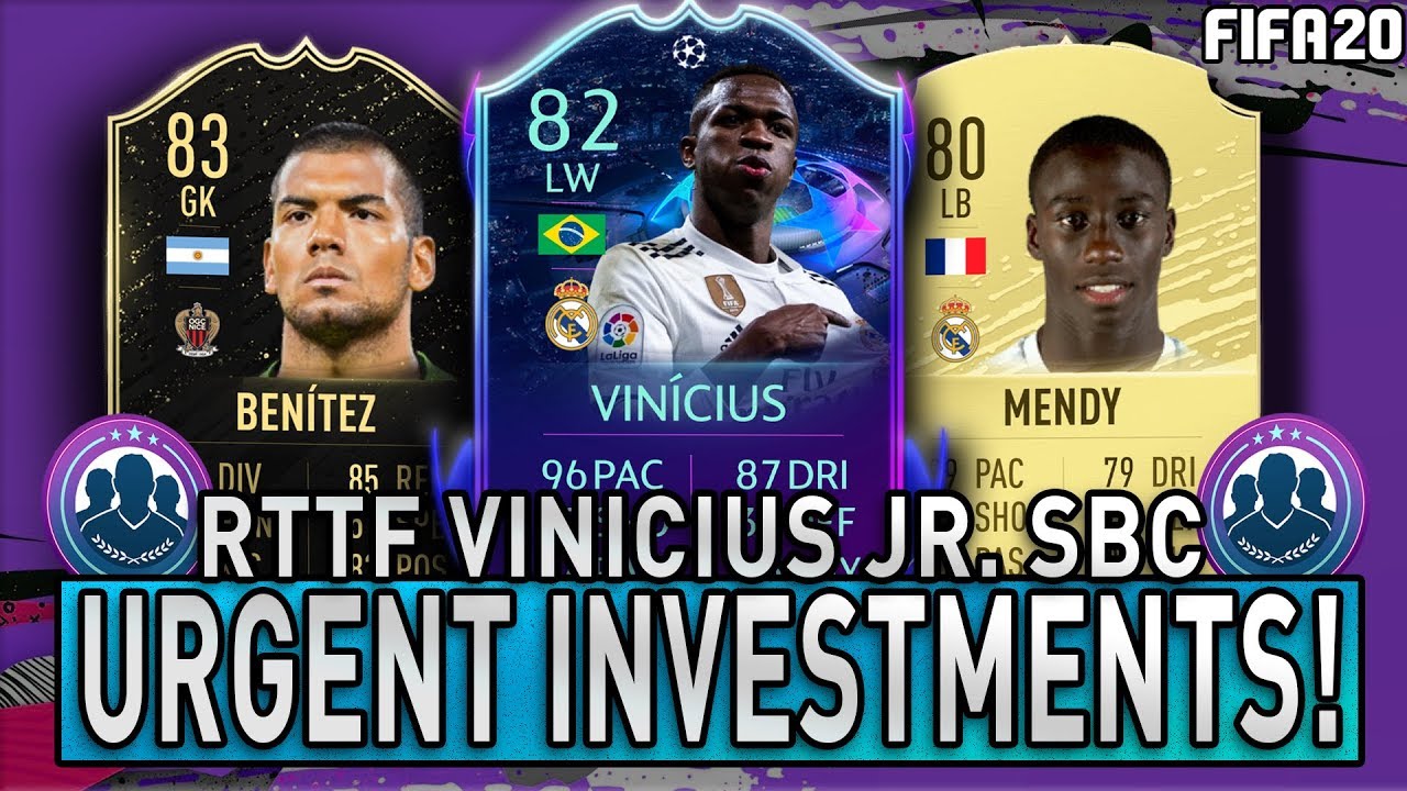 FIFA 20 RTTF VINICIUS JR SBC TRADING GUIDE! | FIFA 20 TRADING TO GLORY #23 | FIFA 20 ULTIMATE TEAM