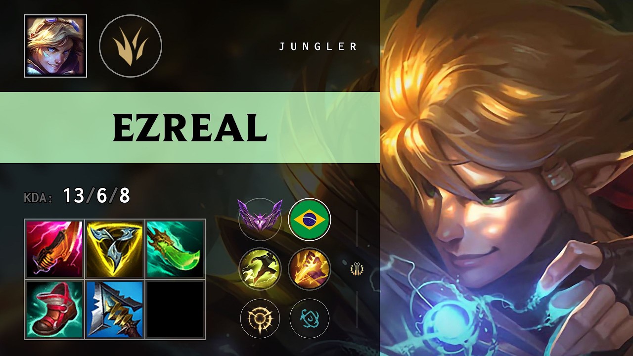 Ezreal Jungle vs Zed - BR Master Patch 26.11