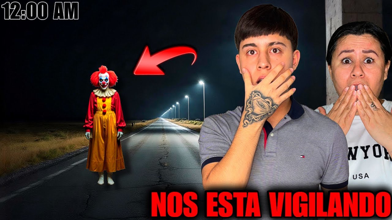 EL PAYASO NOS INTENTO ATACAR EN LA CARRETERA 😨 ESTO ESTA PASANDO&hellip;