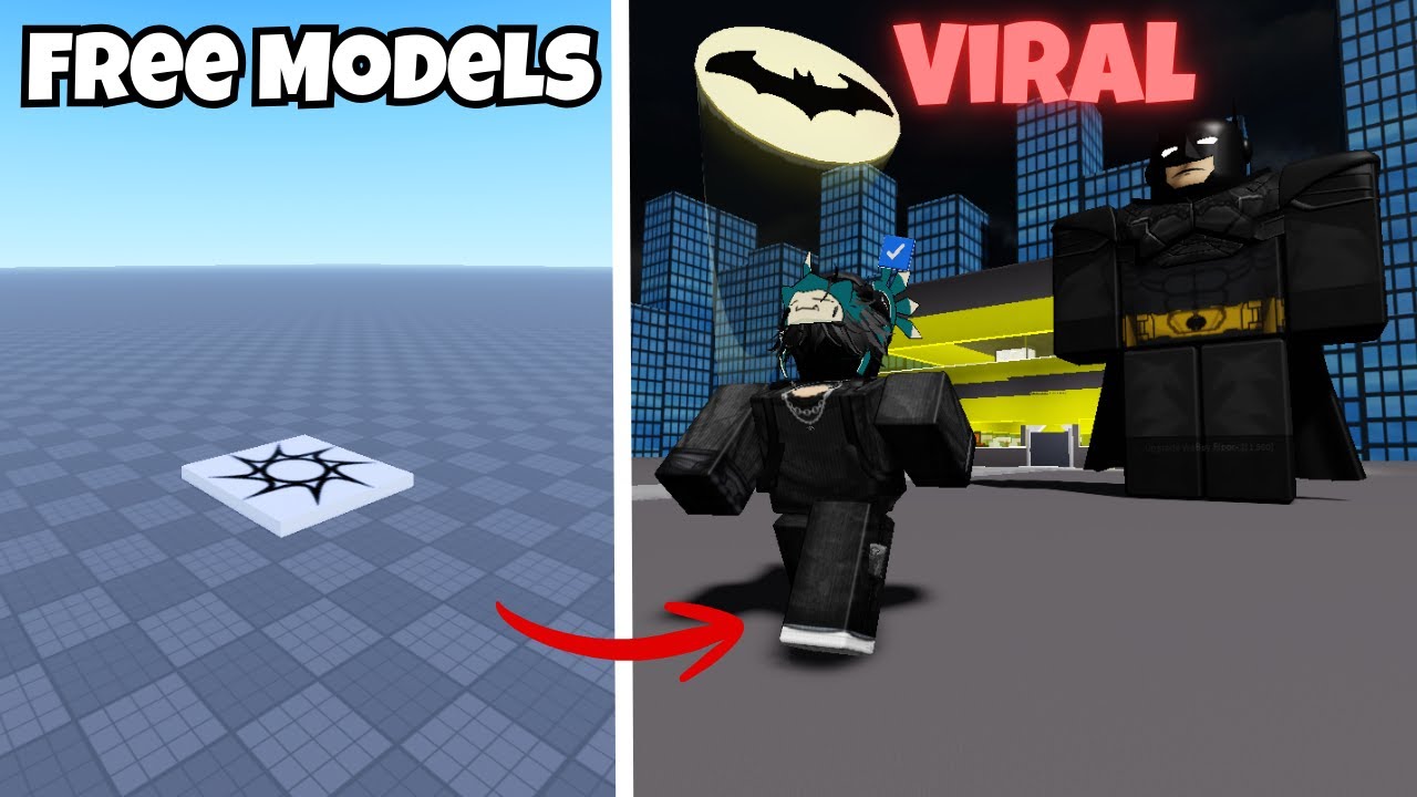 I Tried Making a Viral Roblox Game Using Only Free Models