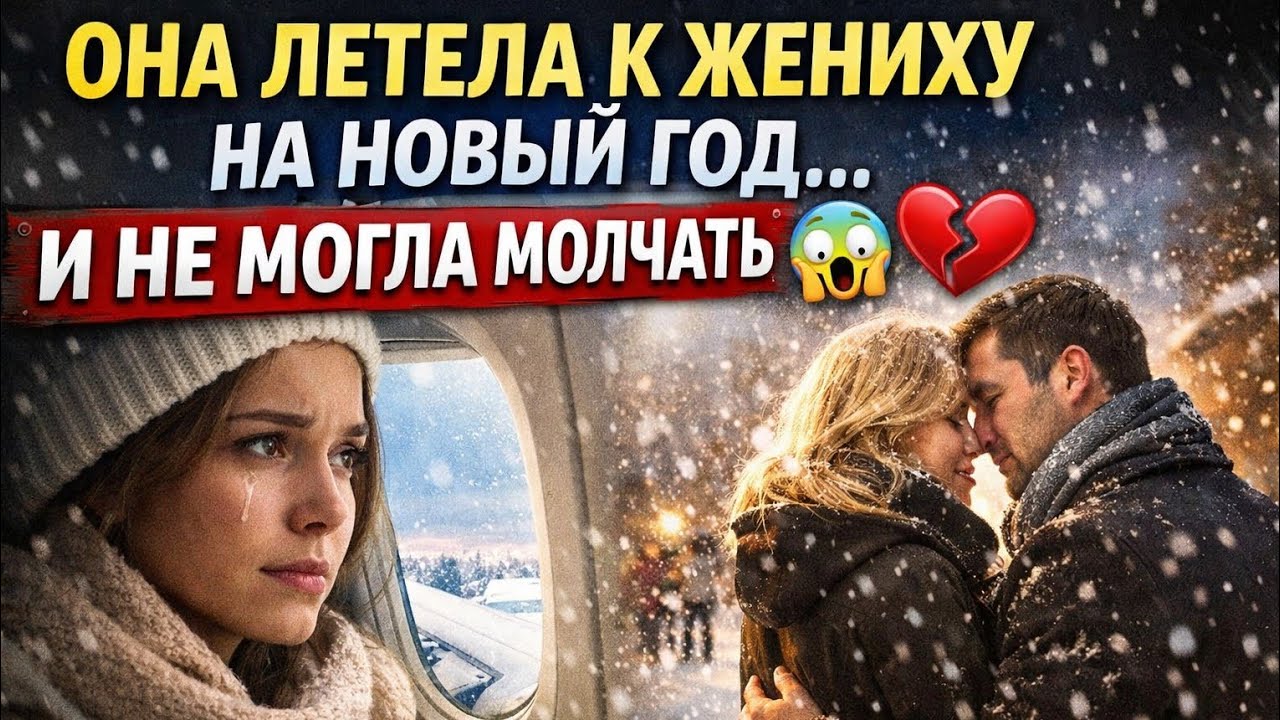 «ОНА ЛЕТЕЛА К ЖЕНИХУ НА НОВЫЙ ГОД… И НЕ МОГЛА МОЛЧАТЬ 😱💔»
