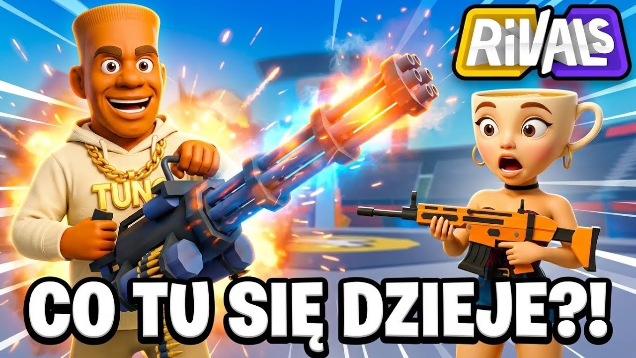 WUJEK KUPIŁ MINIGUNA! 😱 To jest NIESPRAWIEDLIWE? Roblox Rivals