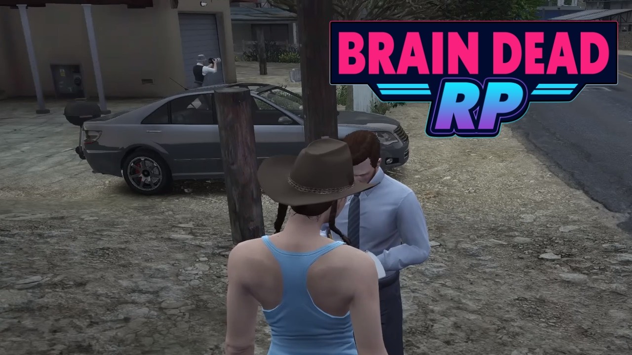 В GTA 5 RP я свалил вину за своё преступление на соседа.