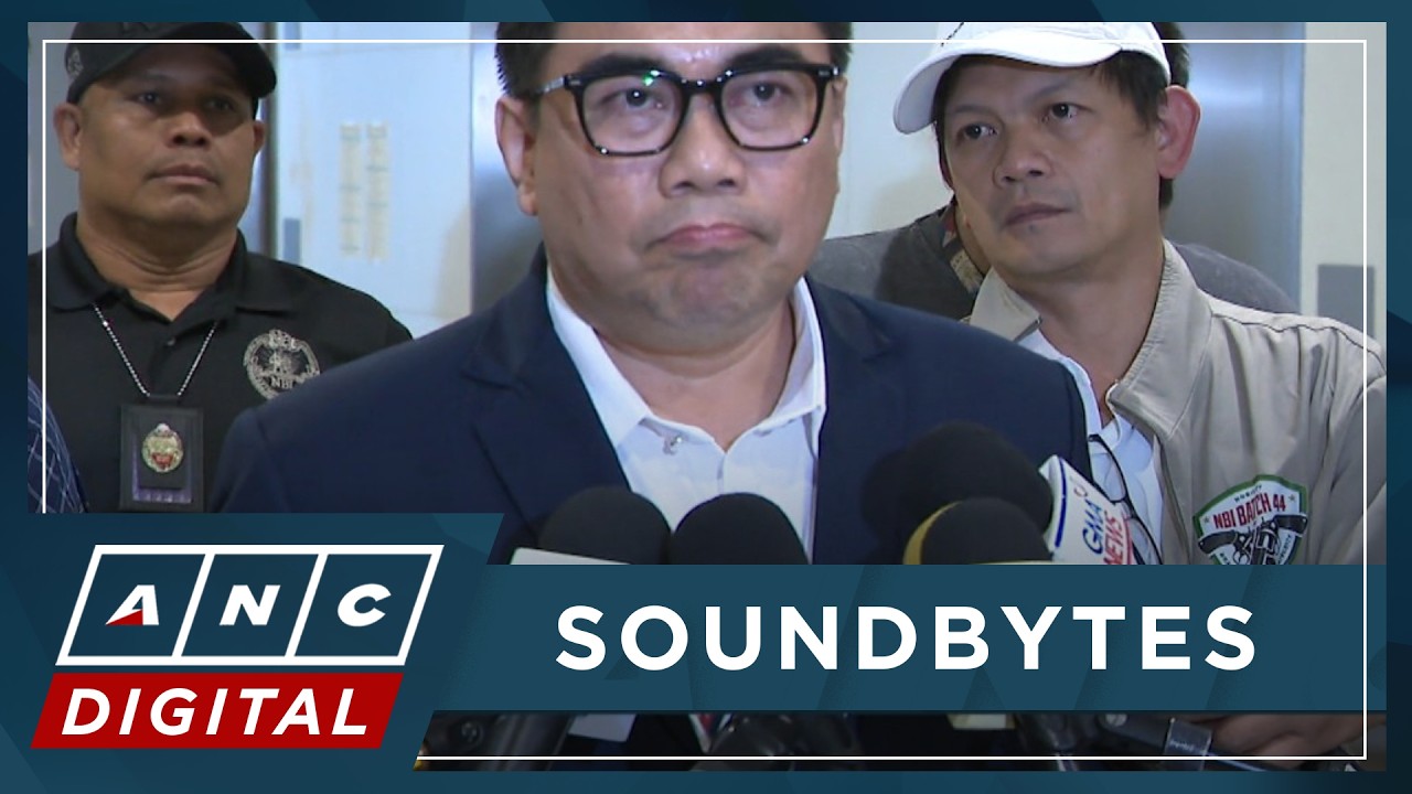 WATCH: NBI Director Matibag on Gracioso's claims vs. Dutertes, ex-Speaker Velasco | ANC