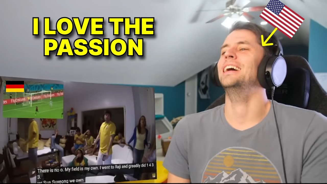 American reacts to Brazilians reaction to Germany vs Brazil 2014 World Cup semifinal (7-1 blowout)