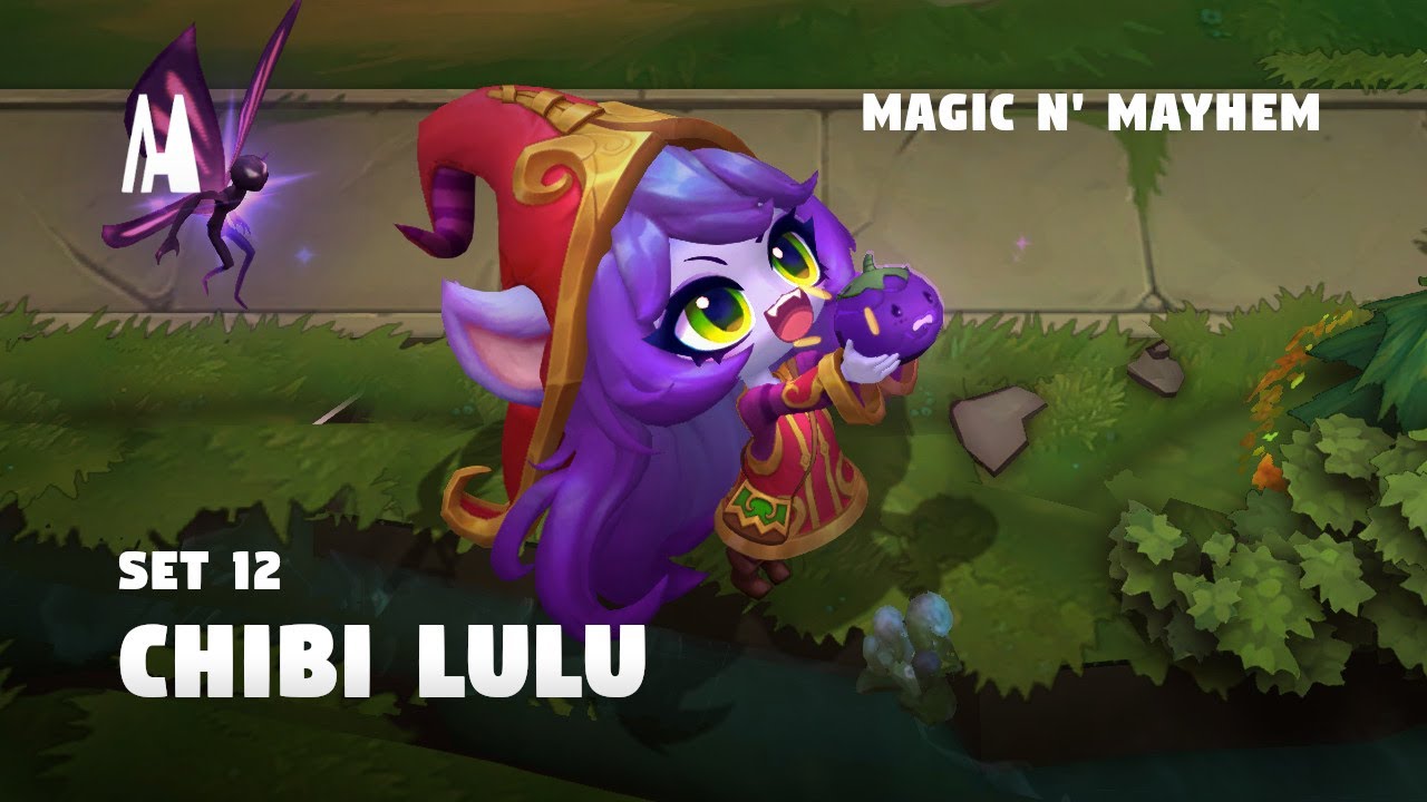 CHIBI LULU | EMOTES, BOOM  | TFT SET 12