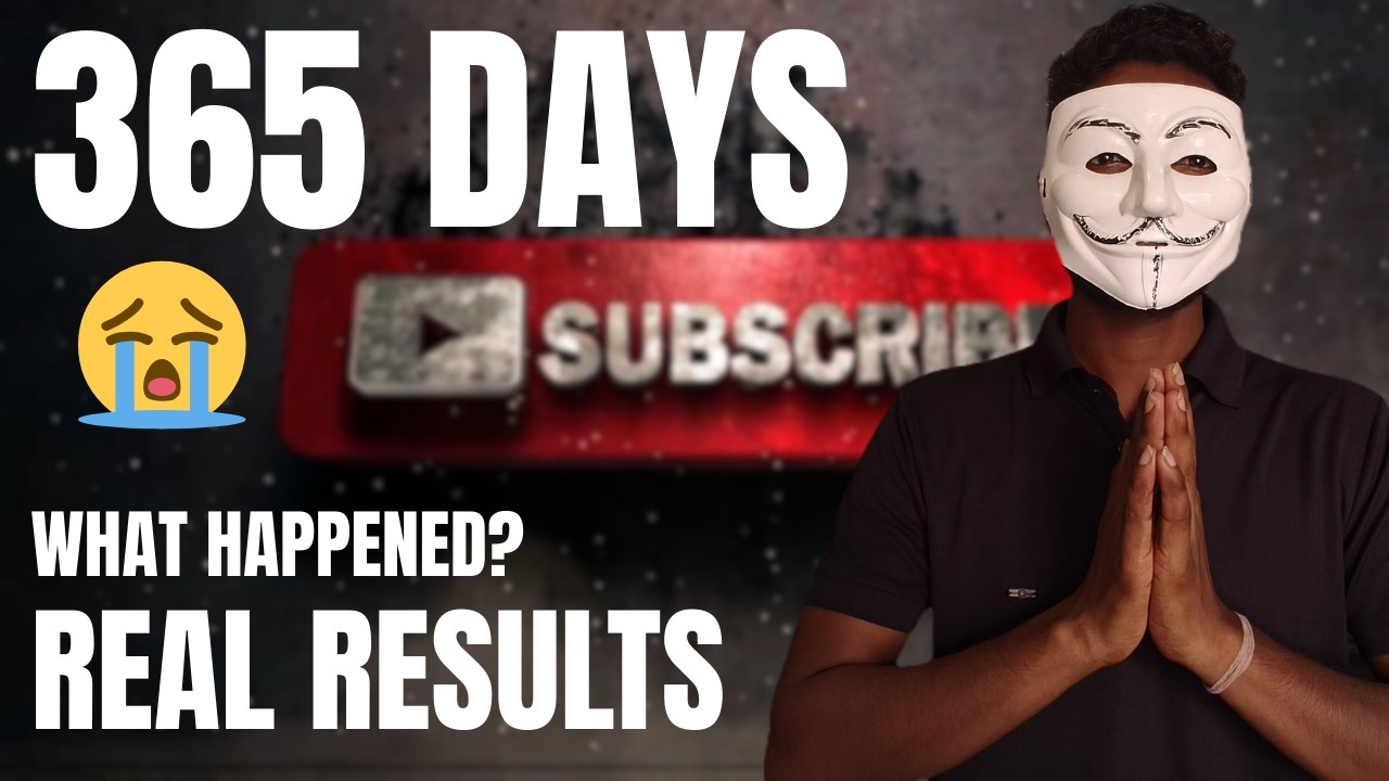I Didn’t Quit for 1 Year – Here’s What Happened|0 to 200 Subscribers in 365 Days | After 1 year