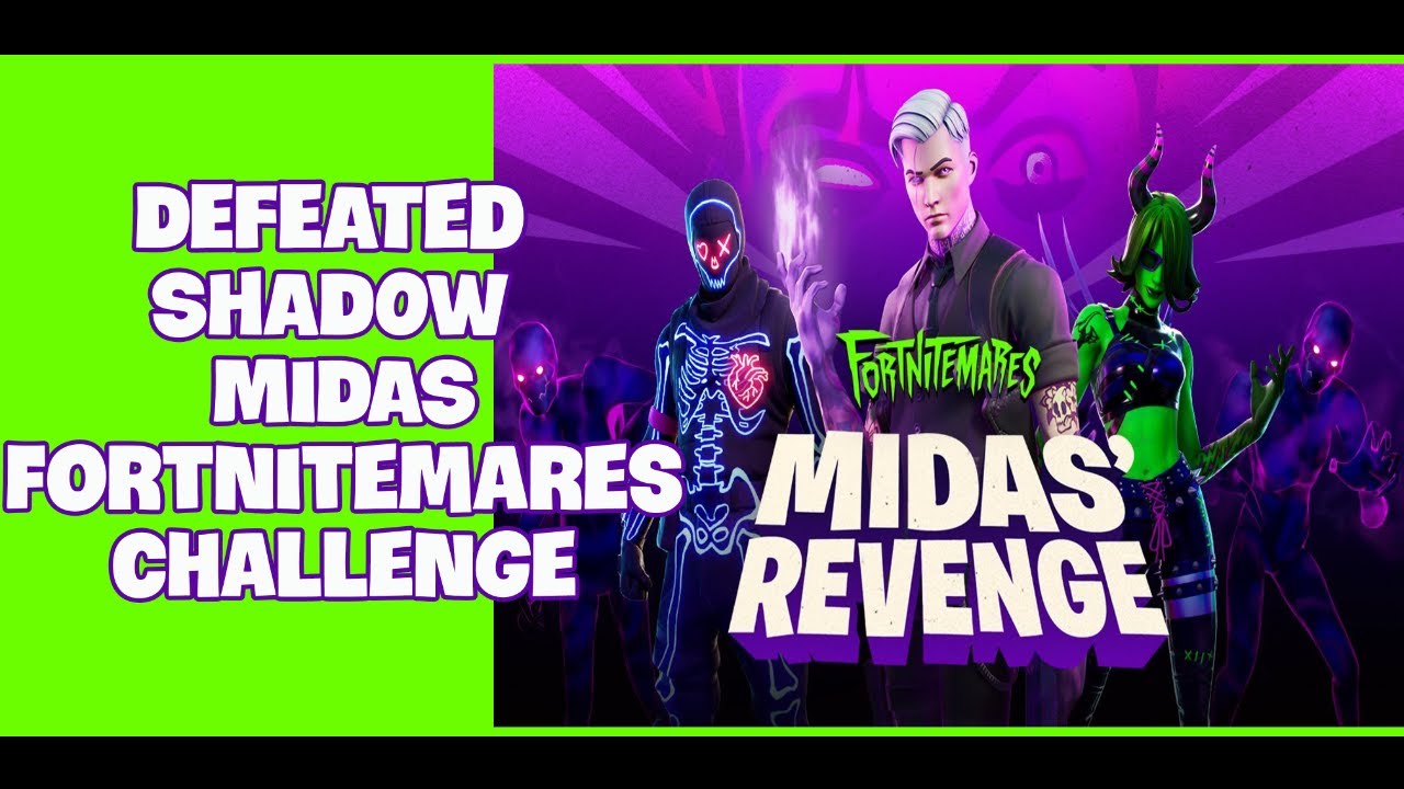 Location of and eliminate Shadow Midas in Fortnitemares! Complete the Challenge!