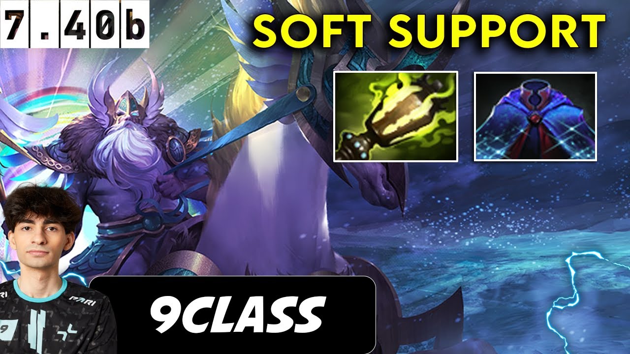 9Class Keeper Of The Light Soft Support - Dota 2 Patch 7.40b Pro Player Full gameplay