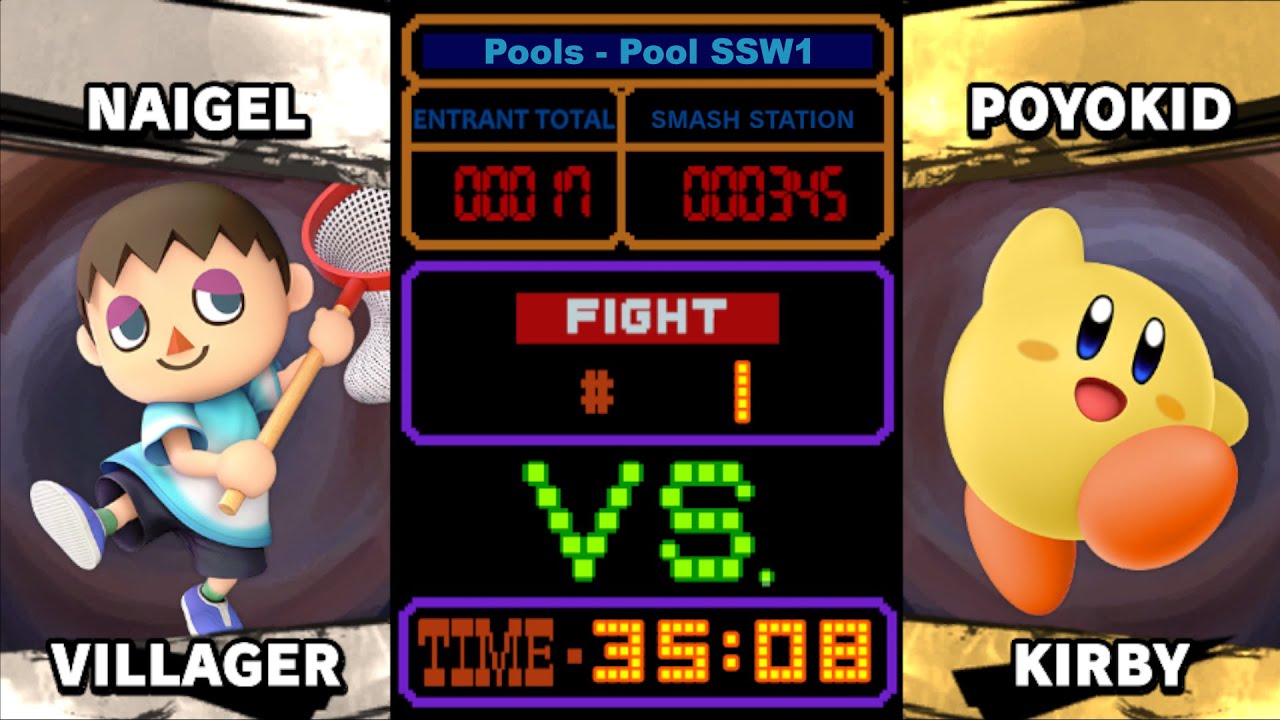 Smash Station: #345 - Naigel vs KIRBOKID | POYOKID - Pools - Pool SSW1