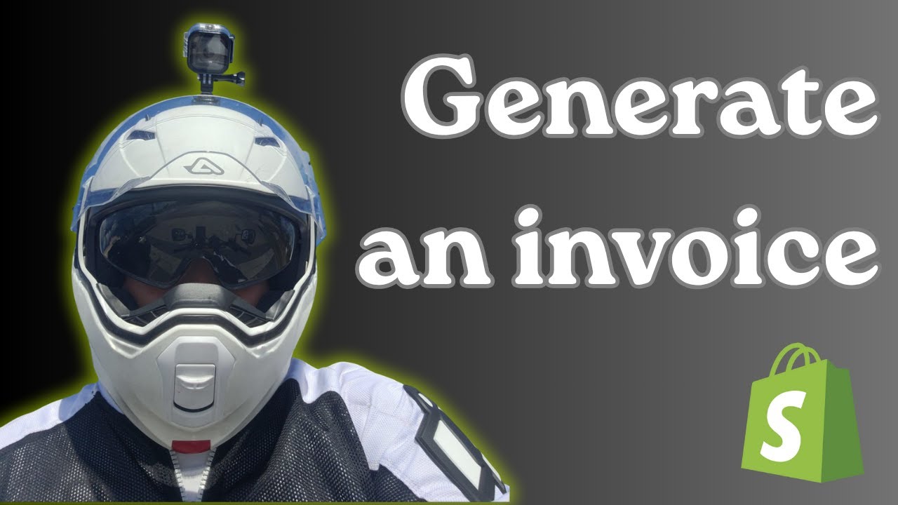 How to generate an invoice on Shopify so customers can pay via EFT, or for custom orders! 2025