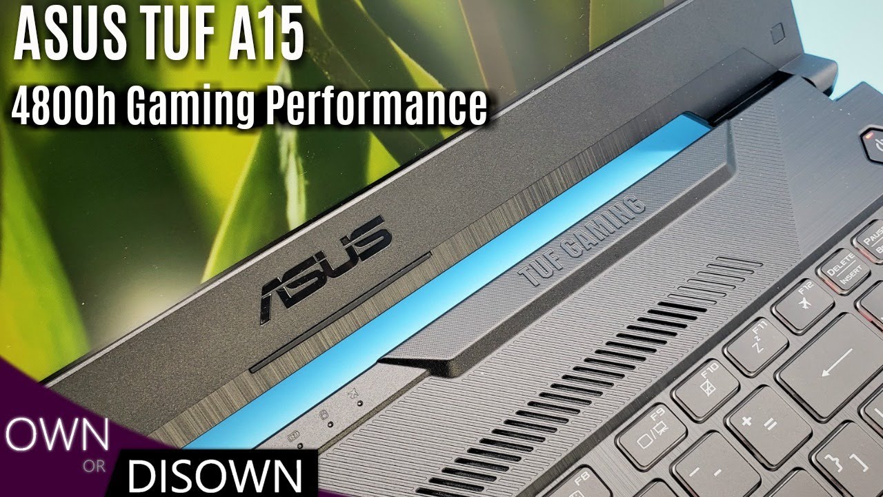 ASUS TUF A15 RYZEN 7 4800h GAMING PERFORMANCE -14 GAMES !